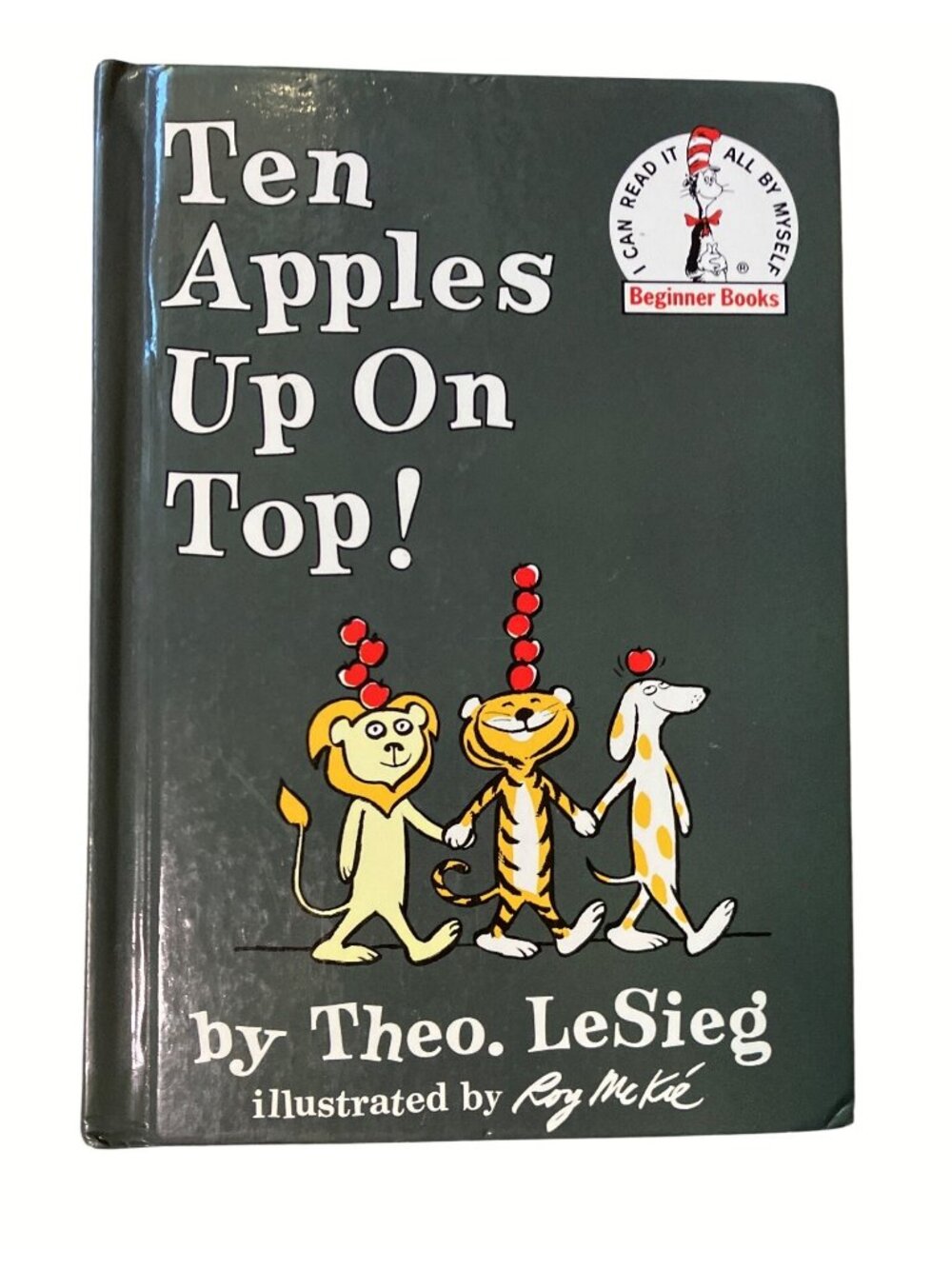 Ten Apples Up On Top! By Theo LeSieg Grolier Book Club Edition Hardcover